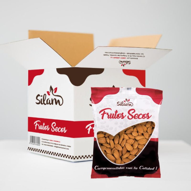 ALMENDRA CON PIEL 300GRS USA NP  SILAM